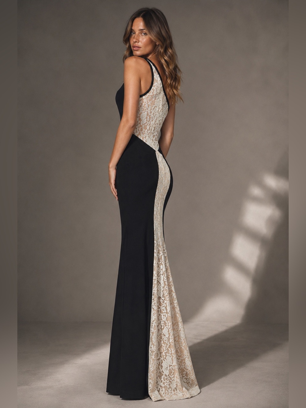 Mori Lee Black Maxi Dress
